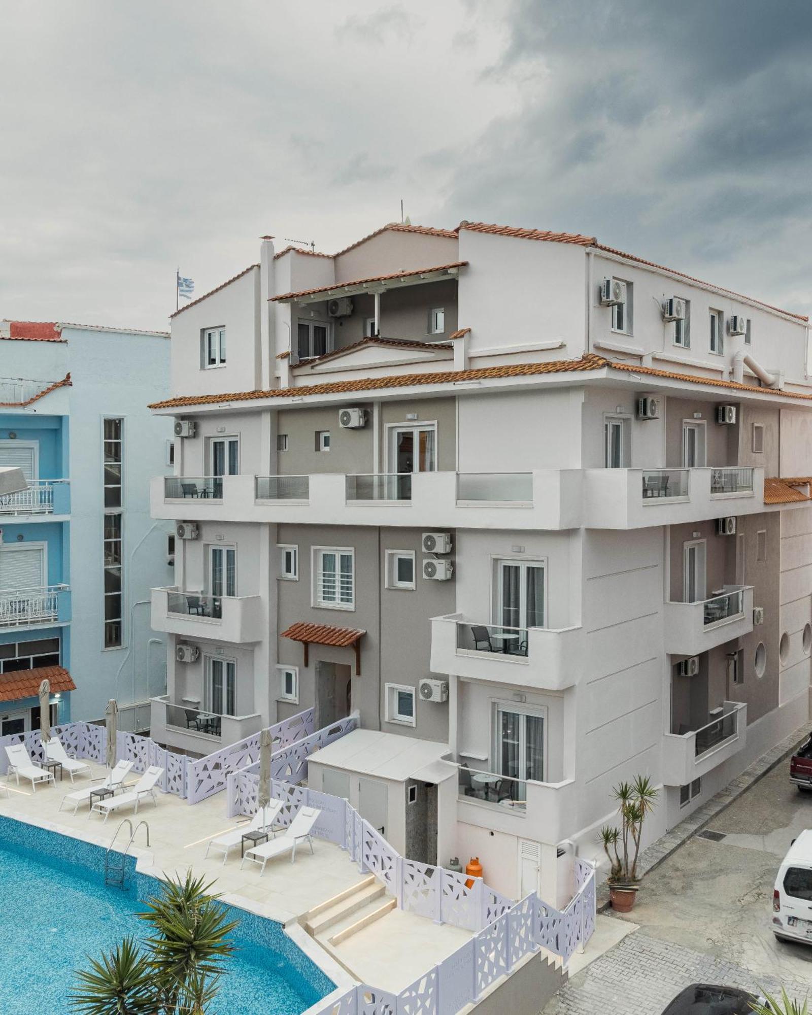 Anna Beach Suites Limenária Eksteriør bilde