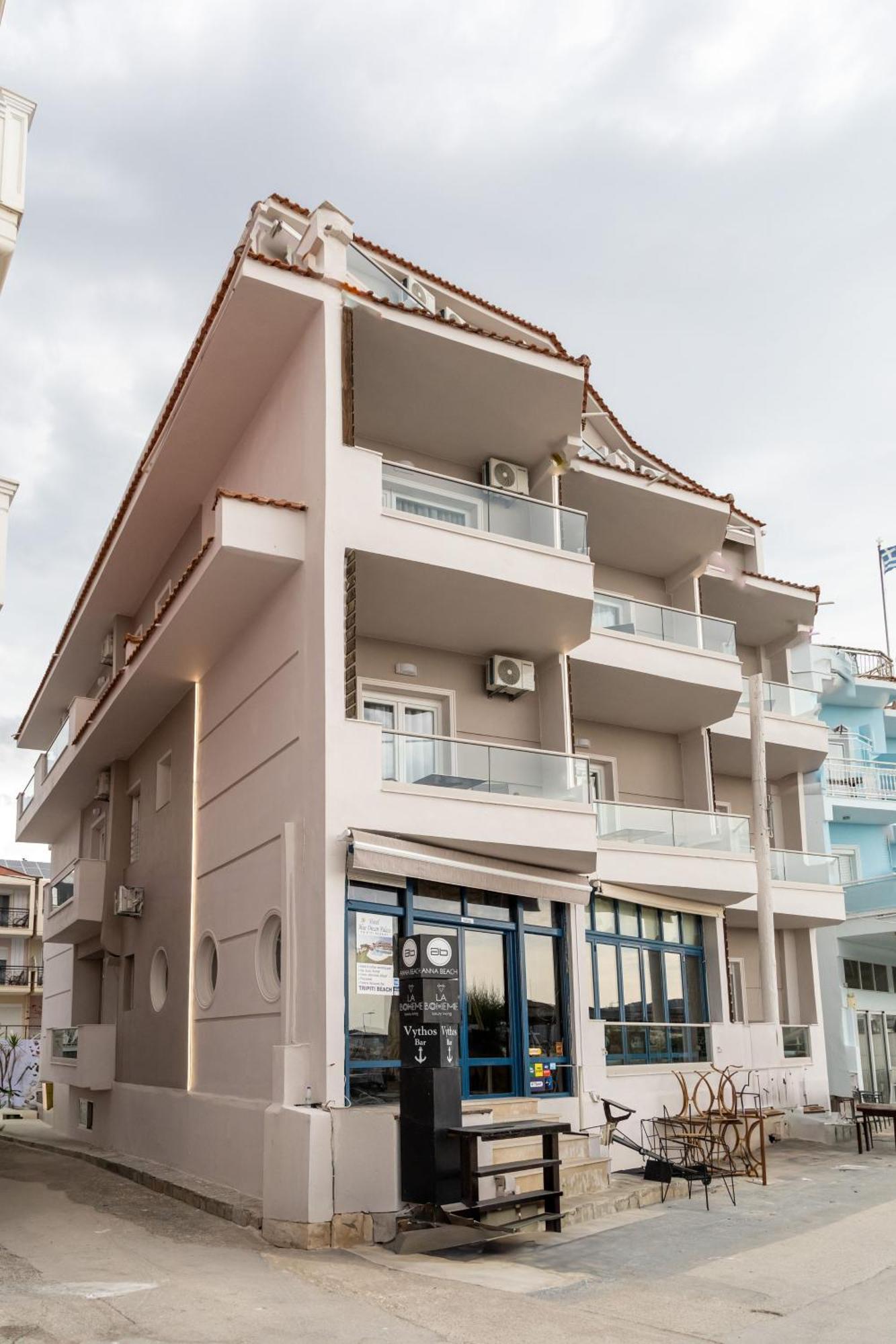 Anna Beach Suites Limenária Eksteriør bilde