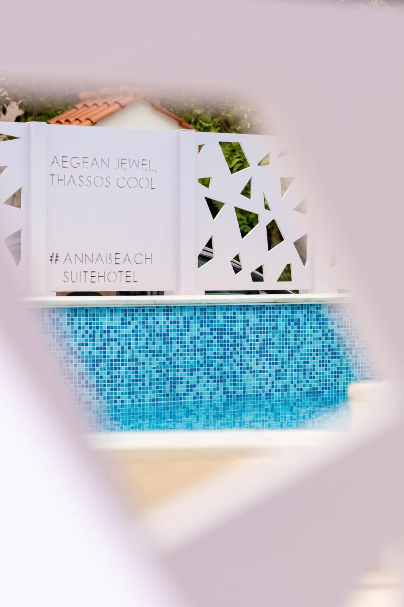 Anna Beach Suites Limenária Eksteriør bilde