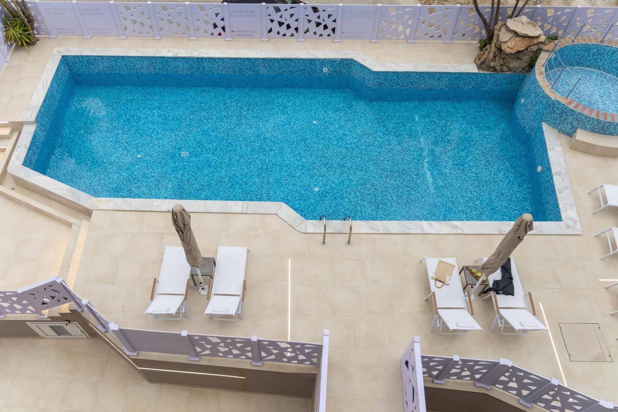 Anna Beach Suites Limenária Eksteriør bilde